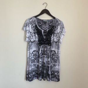 👚Unity Sublimation Lace Detail Top